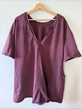 Free People FP Movement Hot Shot Tee Romper